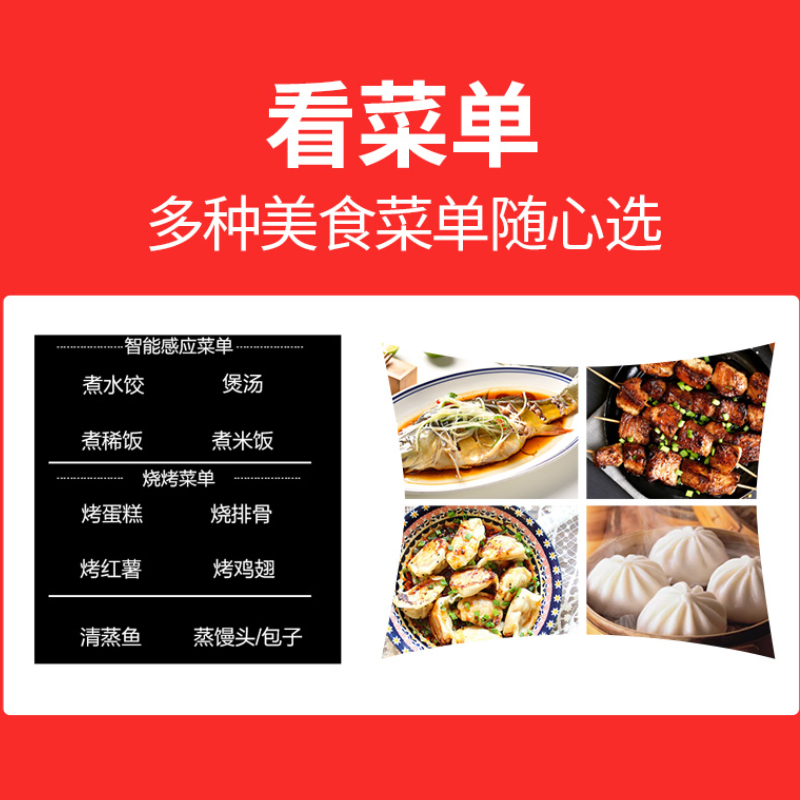 格兰仕微波炉G80F25YaSXLVIIN-R6(B1) 光波炉 变频微烤箱一体机25L大容量大功率家用不锈钢内胆高清大图