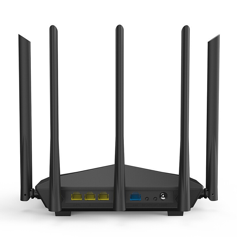 腾达(Tenda)AC11 双千兆路由器穿墙增强型 家用游戏无线路由器 智能5G双频1200M 千兆端口光纤适用高清大图