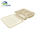 铂锜澳四格玉米淀粉基餐盒/1000ml-200套/箱