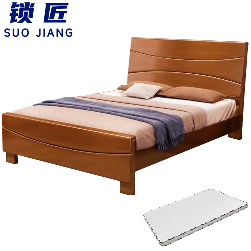 锁匠 单人床120cm+床垫套高清大图