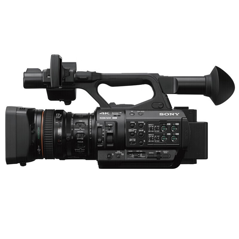 索尼(SONY)PXW-Z280V手持式 4K摄录一体机3CMOS 17X光学变焦高清大图