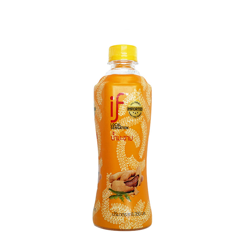 【清仓】宜芙(if)酸角汁饮料350MLX24瓶 泰国原装进口果汁饮料