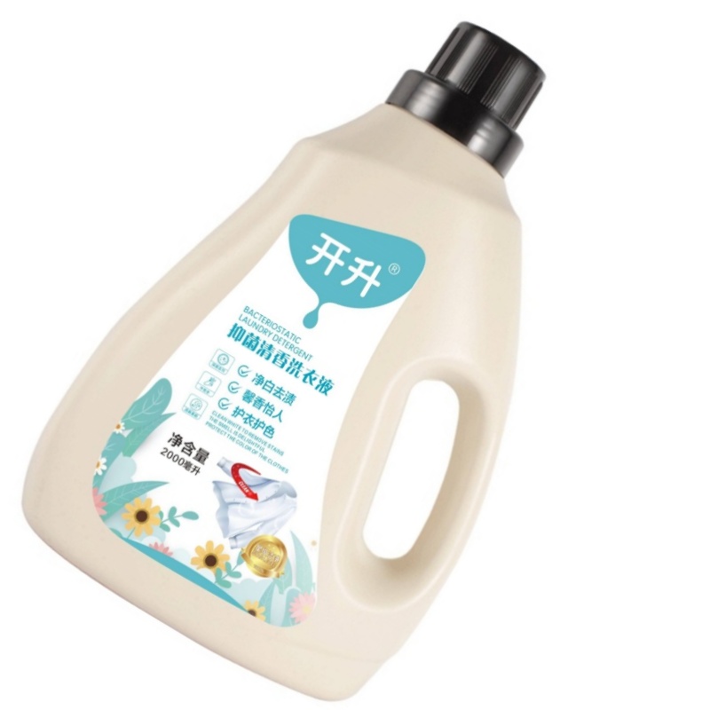开升 抑菌清香洗衣液 2L 桶高清大图
