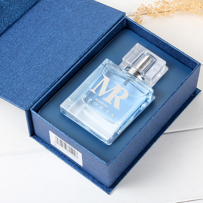 海洋运动淡香清新男士香水50ml 2种可选 海洋蔚蓝礼盒装香水男人古龙淡香香氛高清大图