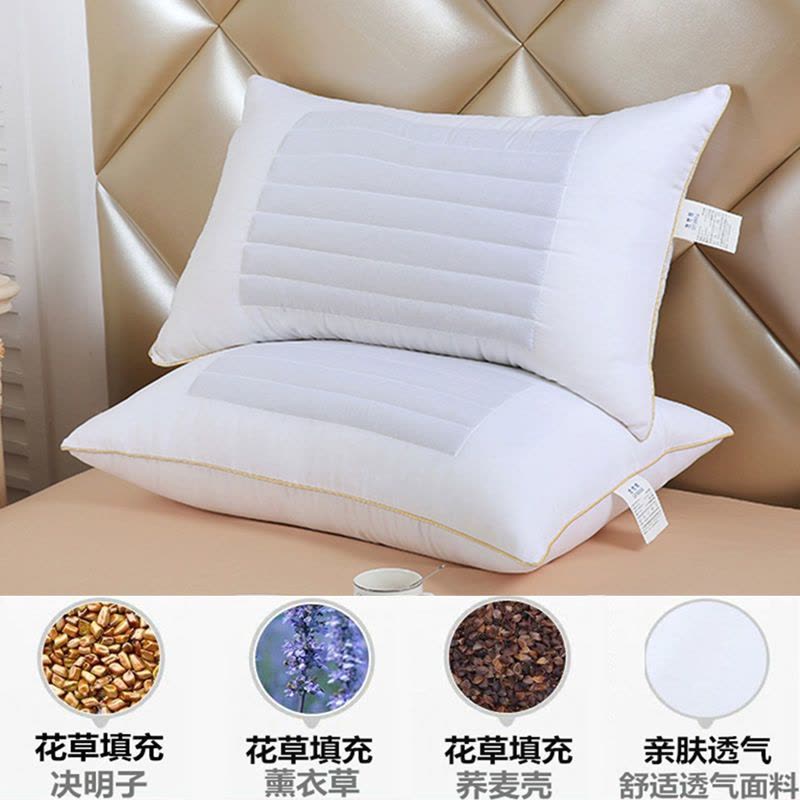 送枕套保健护颈椎家用枕头芯图片