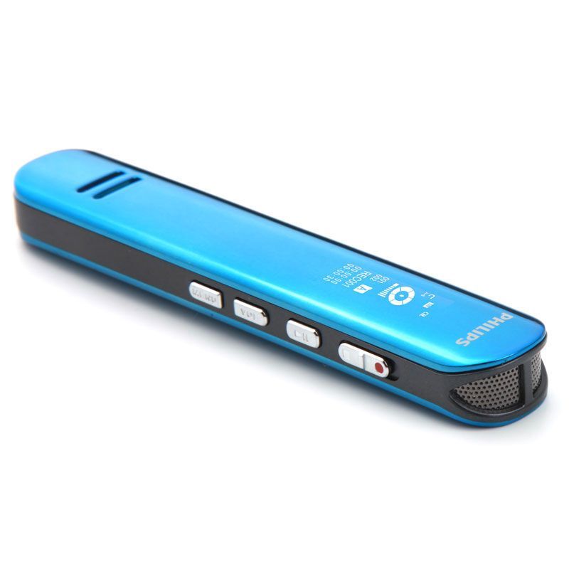 飞利浦(PHILIPS) VTR5200 8GB 双麦克风数码MP3 蓝色