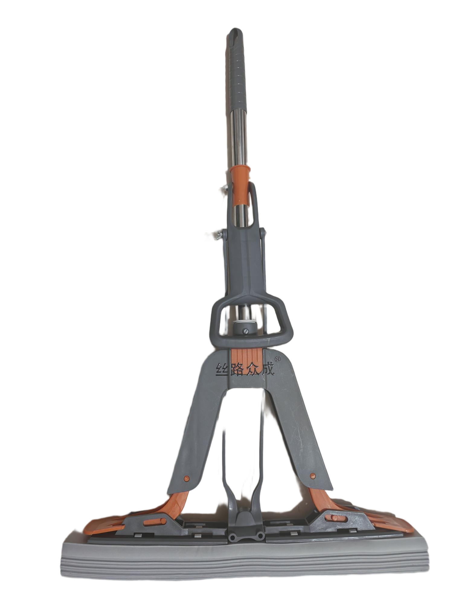 丝路众成 双飞翼胶棉拖把 28CM 把高清大图