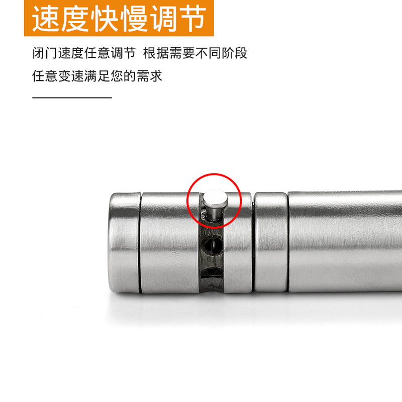 BONJEAN隐形合页自动关回弹自闭液压带缓冲铰链家用定位阻尼闭器高清大图