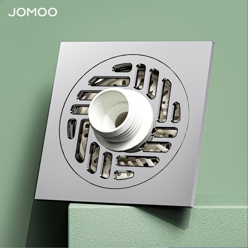 九牧(JOMOO)40管径地漏铜合金磁吸三重密封小管径地漏92450/92451