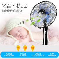 奥克斯(AUX)电风扇家用床头定时落地扇 节能立式办公室风扇 黑色 FS1603延长线