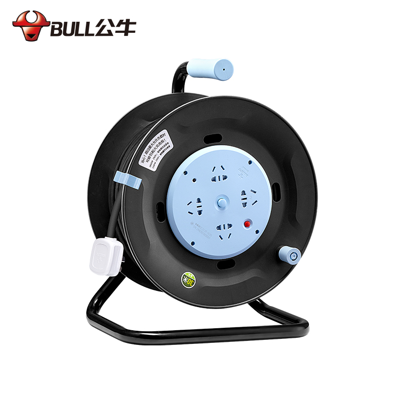 公牛(bull)电缆卷盘插座/插排GN-804D 30米2.5平方