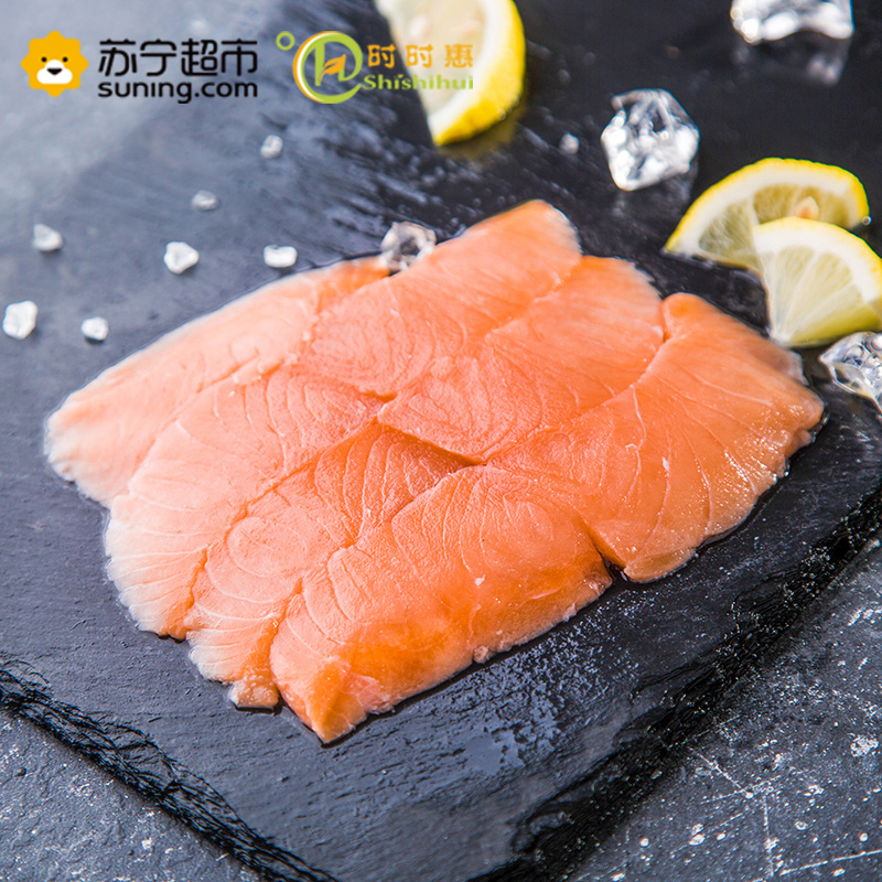 时时惠 三文鱼段500g/包(125gx4段)高清大图