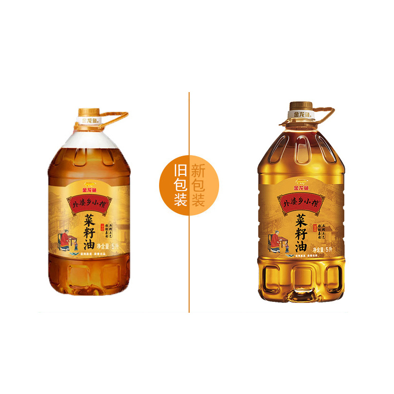 金龙鱼外婆乡小榨菜籽油 5000ml