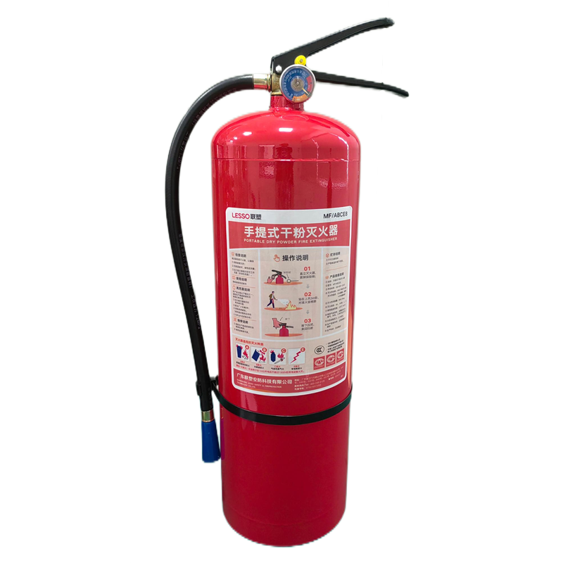 联塑手提干粉灭火器 8KG(MF/ABCE8)高清大图