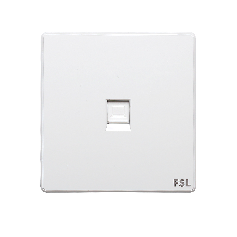 FSL 单电脑插座(白色) F22-DN (单位:个)