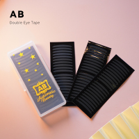 AB日本进口单面双眼皮贴睡眠记忆自然无痕持久定型通用透明双眼皮胶条(80枚)