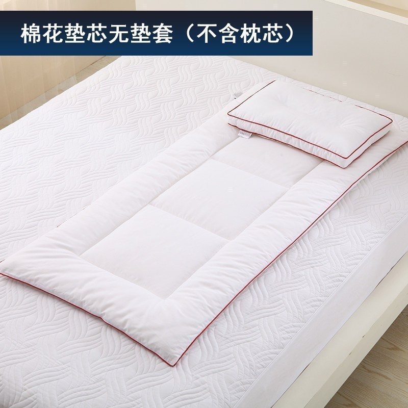 美帮汇儿童床垫幼儿园褥子春夏全棉垫套午睡垫子宝宝小床垫被可水洗 棉花垫芯（无垫套） 60*120