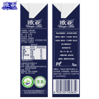 欧亚 苍山牧场 纯牛奶250g*24盒 高端品质礼盒装 蛋白质3.3