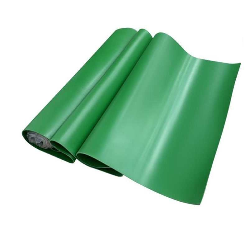 伟鹏双兴绿色绝缘橡胶板防滑耐磨橡胶垫 2mm(1米*12米*50公斤 )卷高清大图