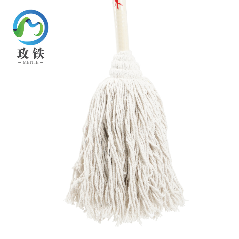 玫铁 线绳拖把 白色 把高清大图