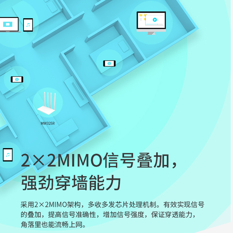 TP-LINK 水星MW325r路由器