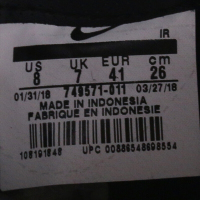 NIKE耐克男鞋新款轻便透气低帮复刻防滑运动板鞋休闲鞋749571-011 Z