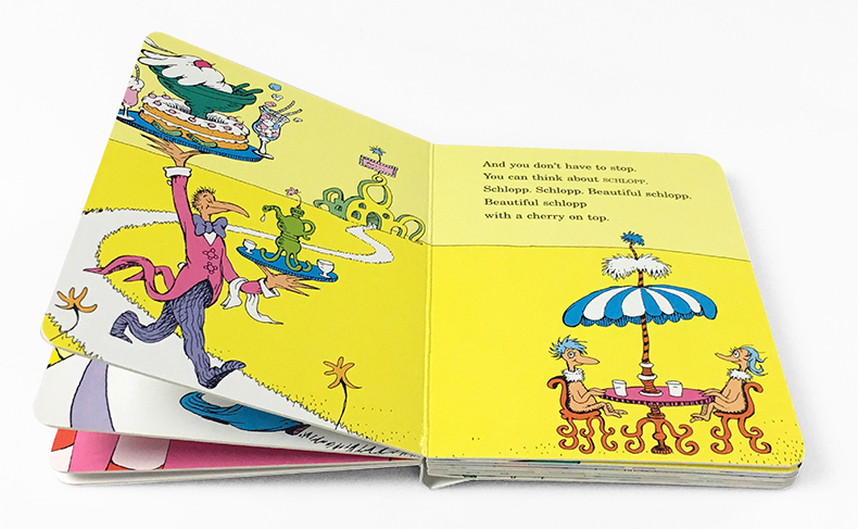 [正版]送音频英文原版 Oh The Thinks You Can Think 你能有多少奇思妙想 阅读启蒙纸板书 Dr高清大图