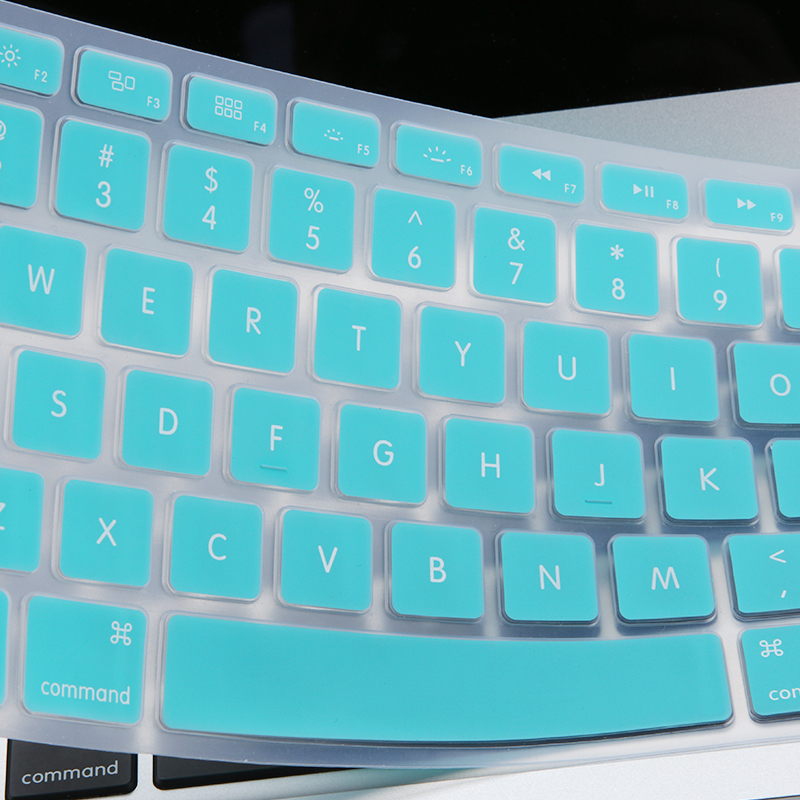 HIGE/苹果笔记本键盘膜 Mac/pro/air键盘膜 Mac12英寸/新款pro13无Touchbar通用 薄荷绿
