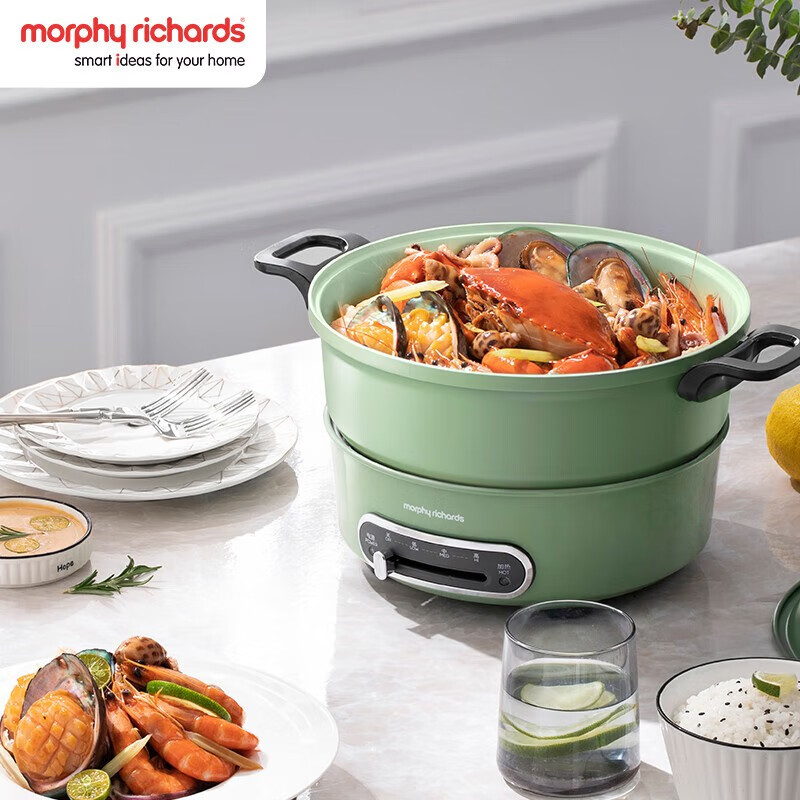 摩飞3L多功能锅 MR9087 绿色