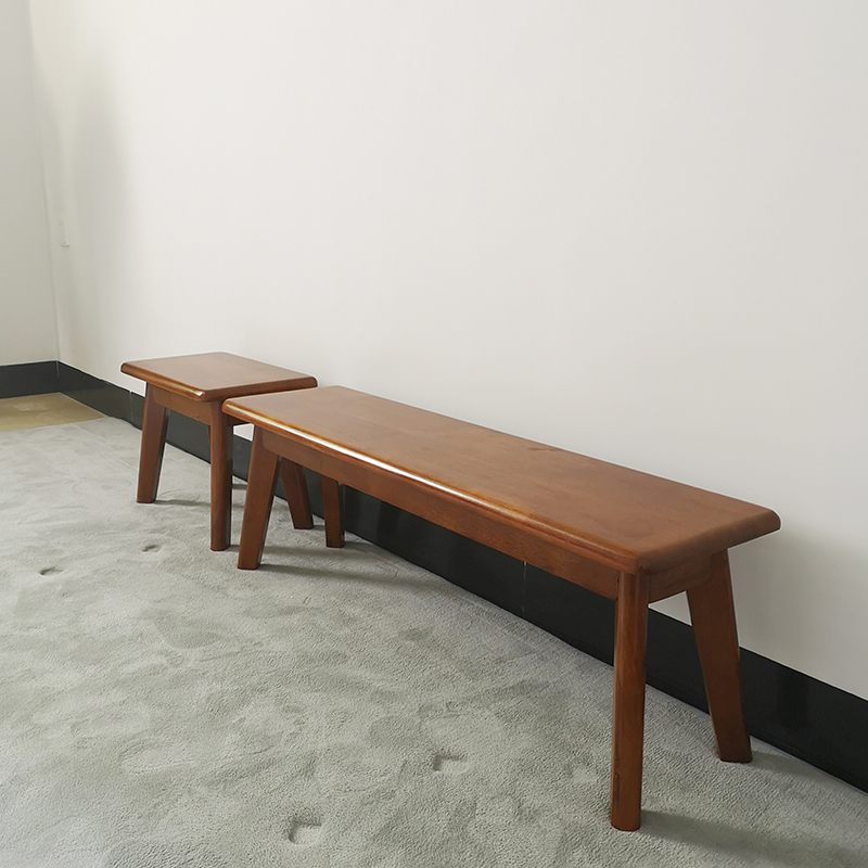 换鞋凳家用闪电客口超窄欧式全木床位长凳矮脚长板登长条凳超薄24cm