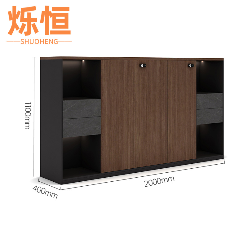 烁恒 档案柜 4抽3门 个高清大图