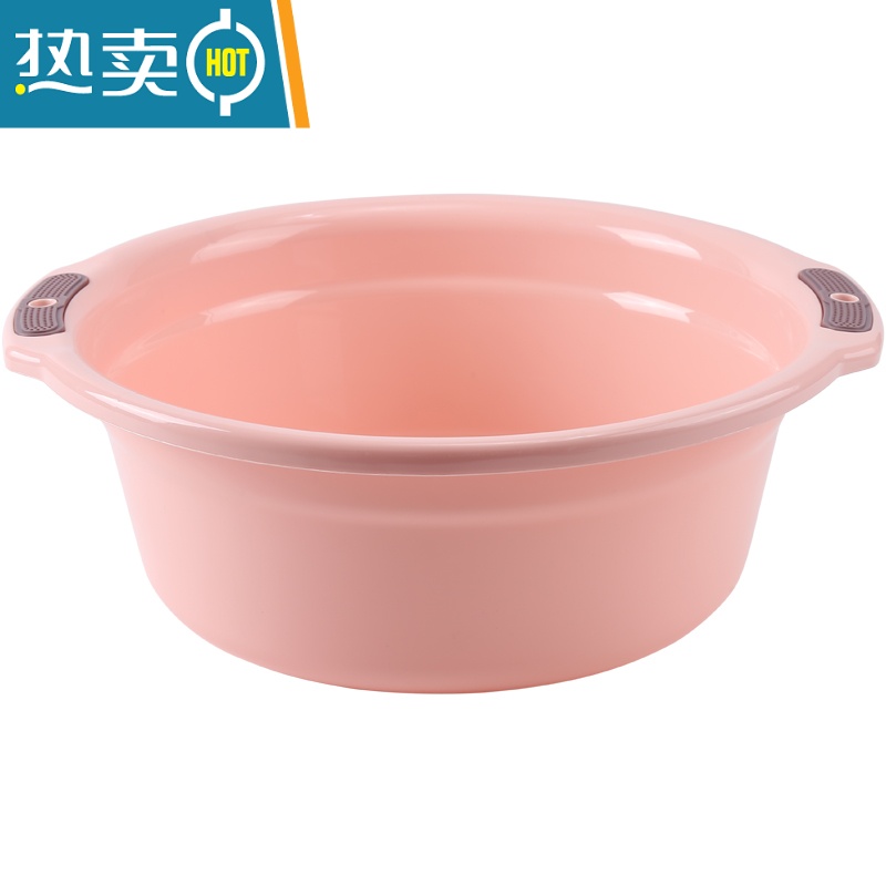 JING PING[烈儿专享]三件套家用洗脸盆加厚洗脚洗衣服可用学生婴儿宿舍用高清大图
