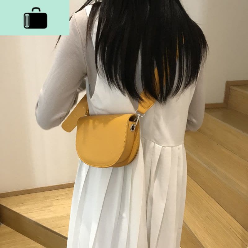 东大小包包女2020新款潮韩国超火马鞍包斜挎单肩简约时尚百搭NEW LAKE女斜挎包图片