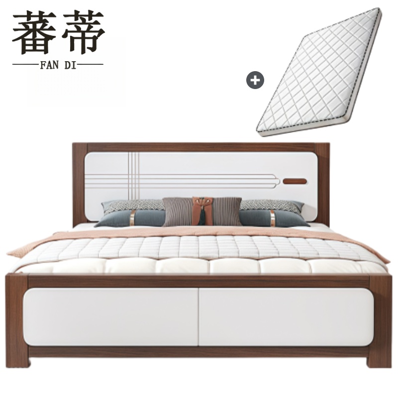 纯实木床高清大图