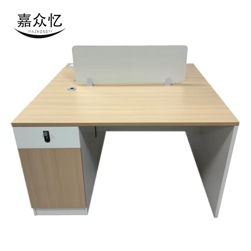 嘉众忆 卡位桌 2400×1200×750mm JZY-D25 张高清大图