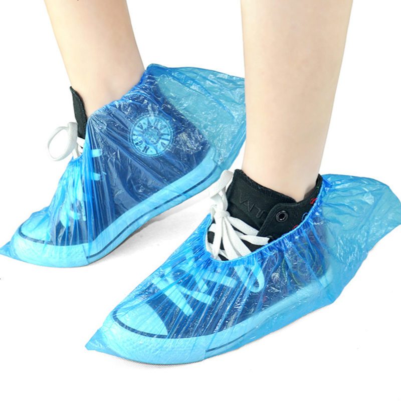 一次性鞋套加厚家用机房防尘防脏防臭脚套鞋罩3包300只