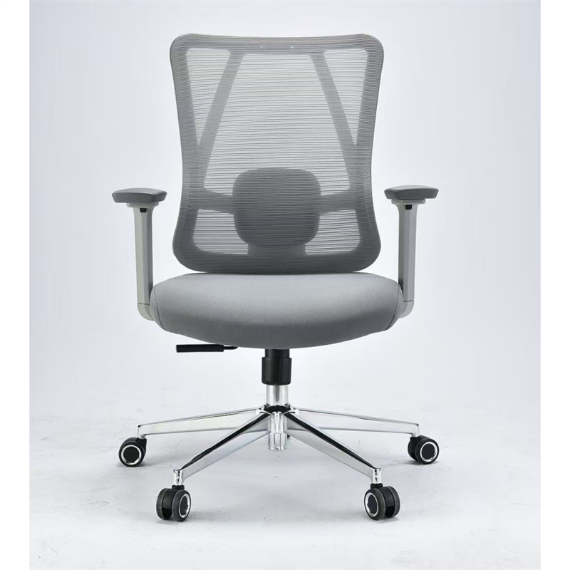 沃盛椅子午休椅网布面料员工午休椅观大方的高弧度尼龙脚椅子