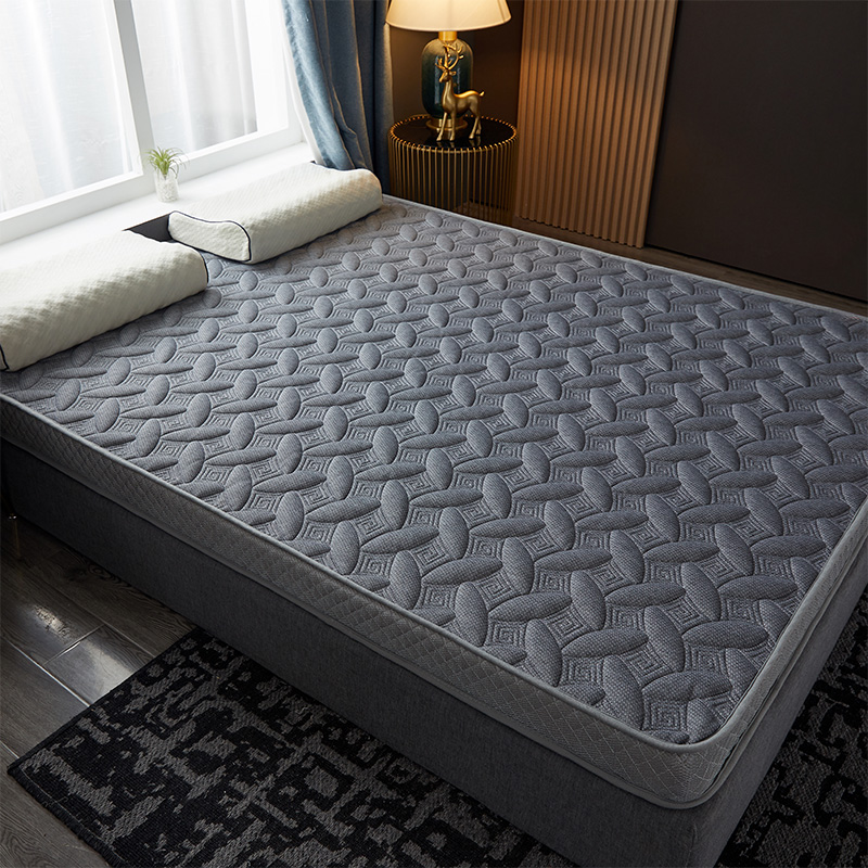 围盛 乳胶床垫 180*200*5cm-柳叶灰 张高清大图