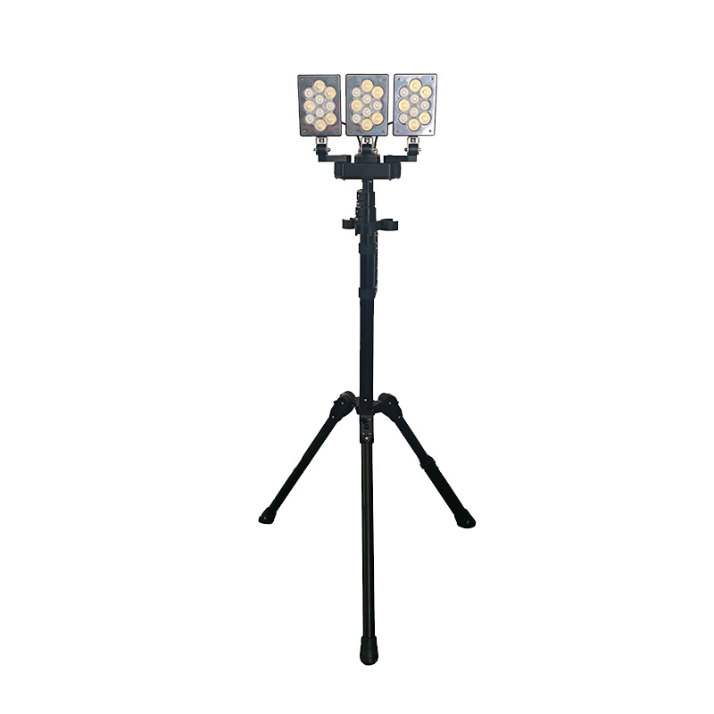 亮视 OY18 3*40W IP66 续航时间≥12h 22.2V 冷白 全景移动照明装置 黑色