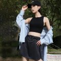 防晒衬衫小子同款女轻薄夏户外防紫外线外套衣服透气薄款野和 L 蓝色