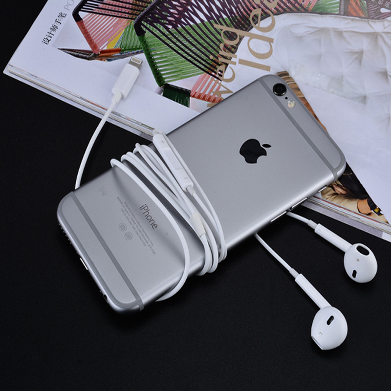 苹果耳机有线lightning入耳扁口适用iphone77plus8pxxsxsmaxxr11pro