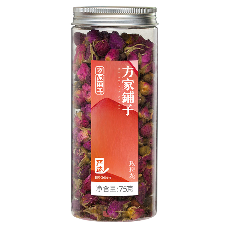 方家铺子 玫瑰花(瓶装)组合 75g*3瓶