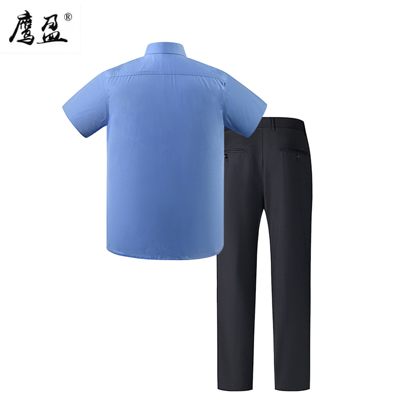 鹰盈 劳保夏季工作服 各码 一套高清大图