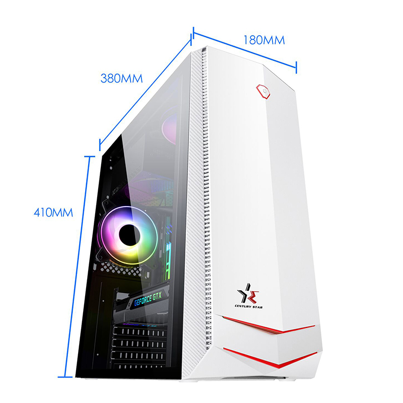 铭能 i9级八核E5-2660/GTX1650 4G独显/16G内存/480G SSD固态 台式电脑 台式机 电脑主机 组装电脑 家用办公学生游戏电脑台式DIY组装机+21.5英寸高清大图