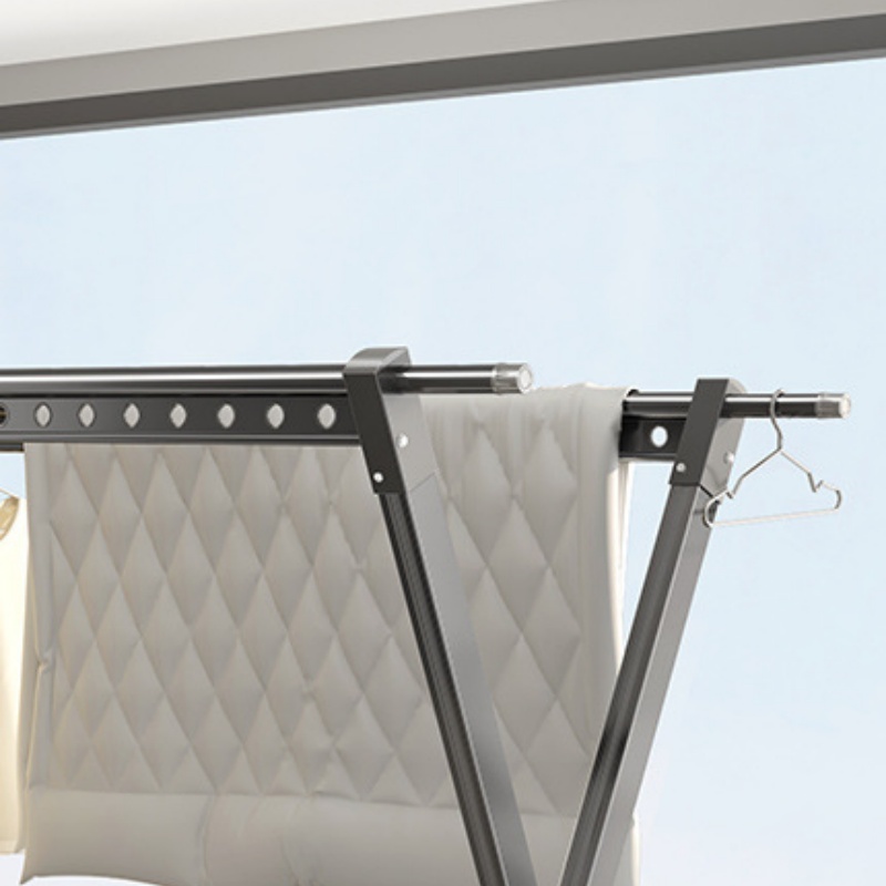 攸形 阳台晾衣架230*67*115cm个高清大图