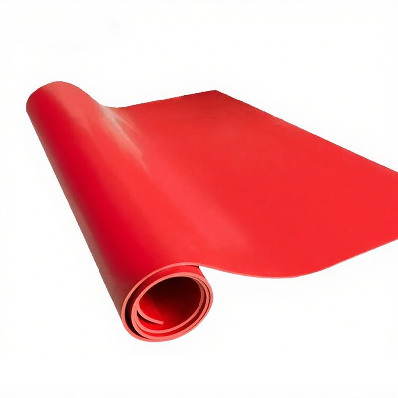 天空桥 高压绝缘垫 红色5mm*1m*10m 卷高清大图