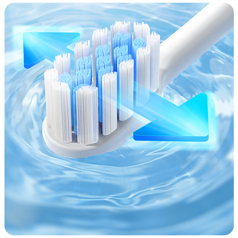 松下(Panasonic) 电动牙刷 EW-DC20-W405 云朵白高清大图