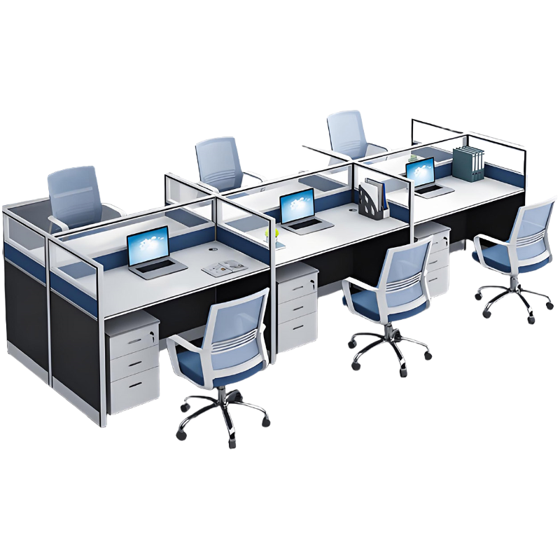 涵美大成 屏枫直台面6人位 3800*1250*1100mm 张高清大图