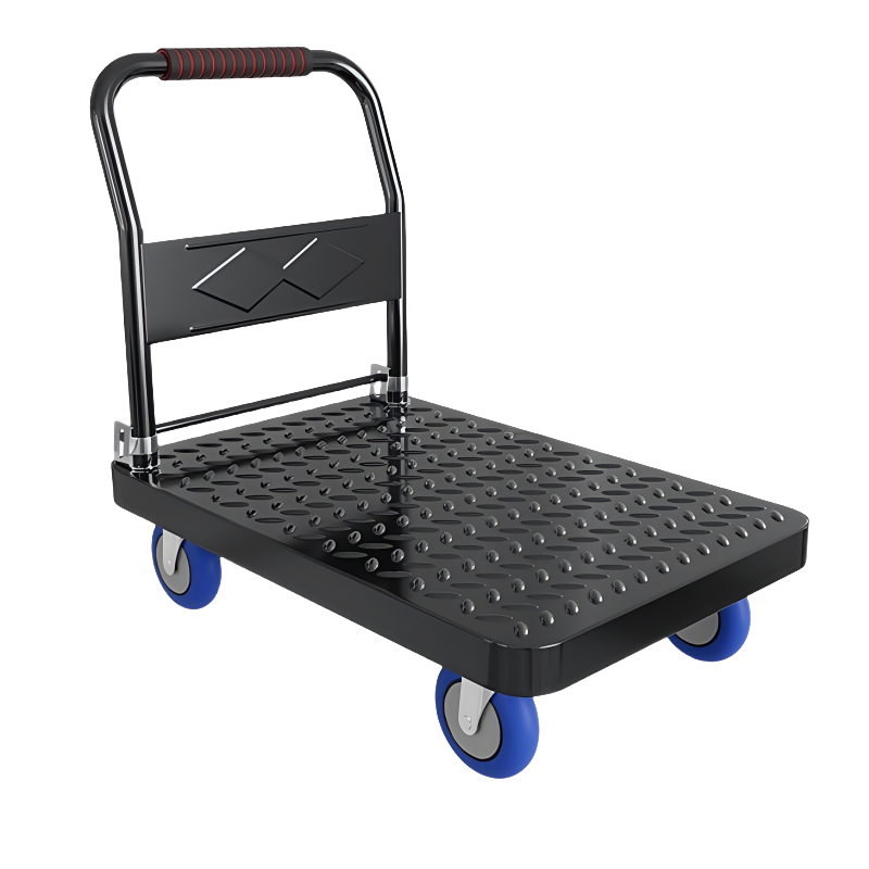 义尊 手推平板车 730*480*800mm 个高清大图