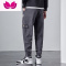 七斓2023新款潮牌工装裤子男士宽松夏季九分束脚裤休闲长裤男装